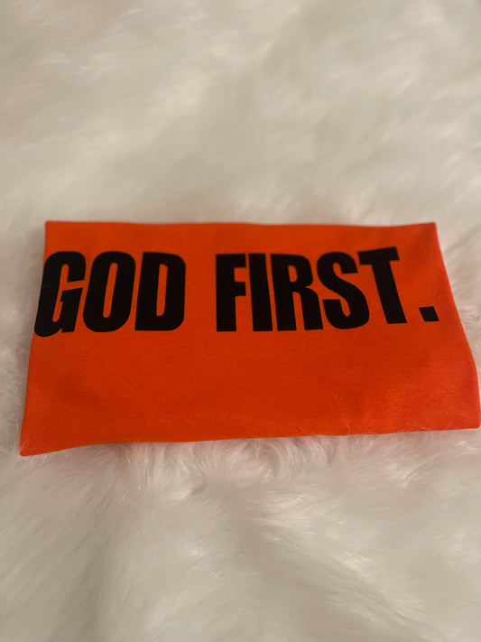“God First”