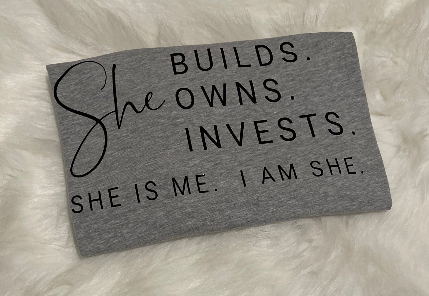 “She Builds Owns Invests”