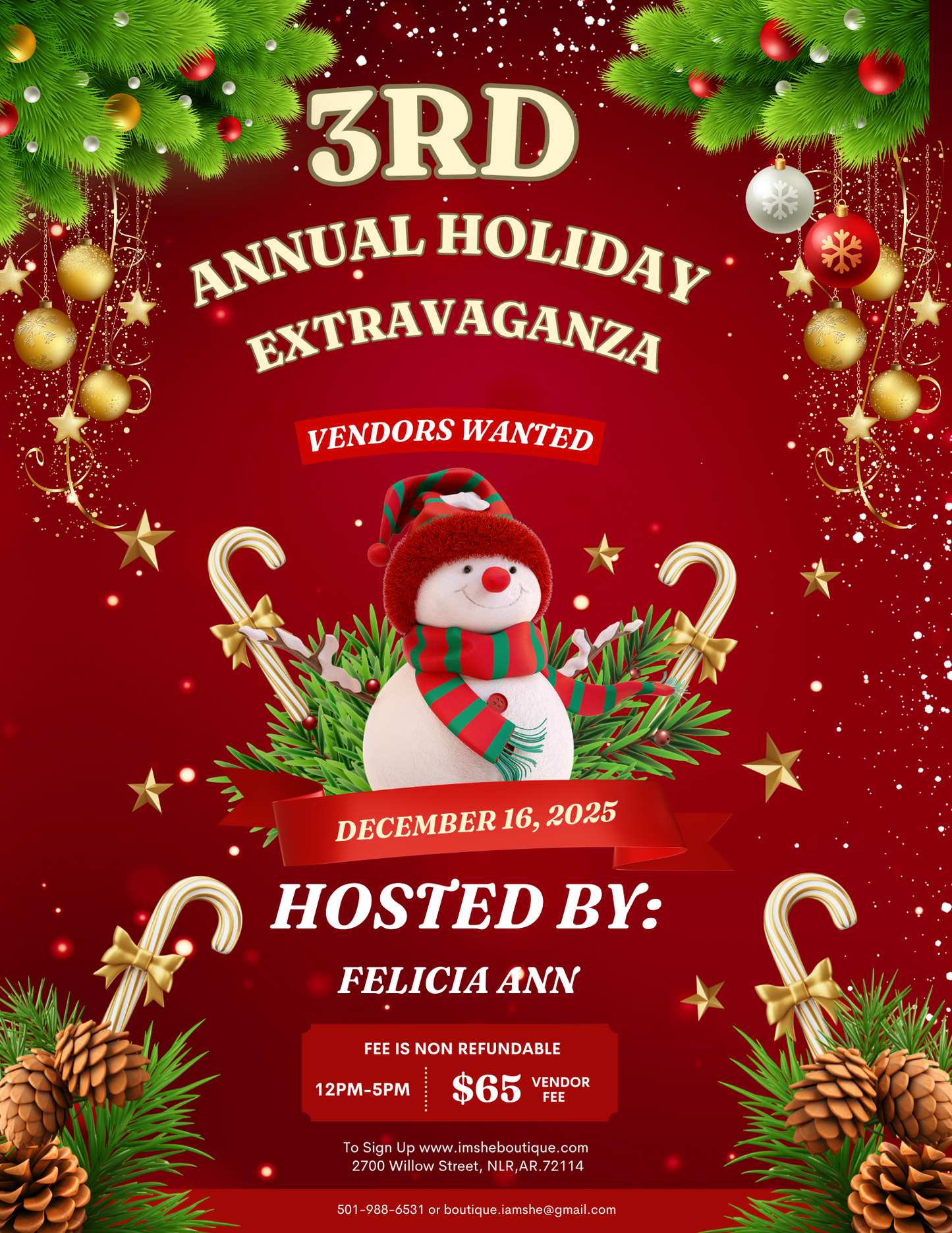 “3rd Annual Holiday Extravaganza”